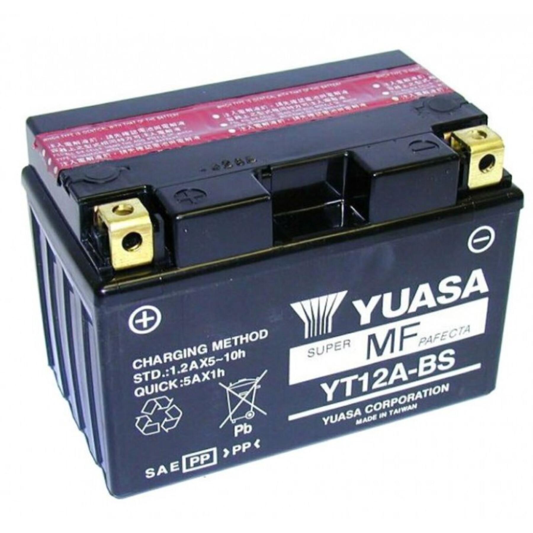 Batería de moto Yuasa YT12A-BS