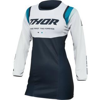 Camiseta femenina de cross country Thor PLS REV