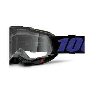 Máscara de moto cruzada pantalla transparente 100% Accuri 2 Moore