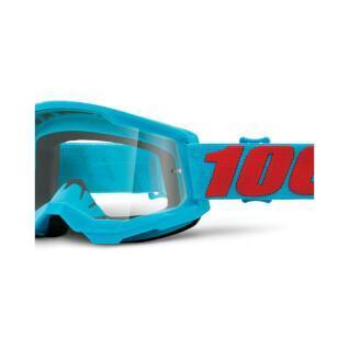 Máscara de moto cruzada pantalla transparente 100% Strata 2 Summit