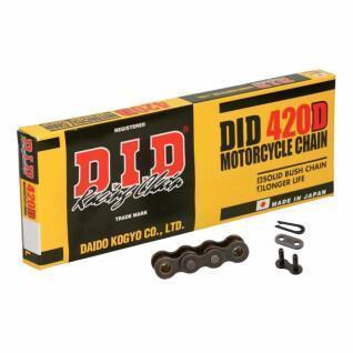 Cadena de rodillos para motos D.I.D 420D(B&B) X 100 Mail. Rj