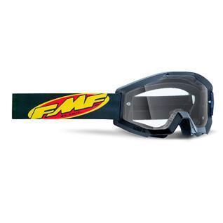 Máscara cruzada de moto lente transparente FMF Vision Powercore Core