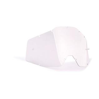 Máscara de cross para moto con lente transparente antiniebla FMF Vision Powerbomb/Powercore