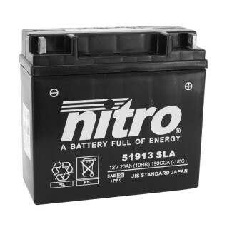 Batería Nitro 51913 Sla 12v 20 Ah