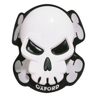 Deslizador de rodilla para motos Oxford Skull