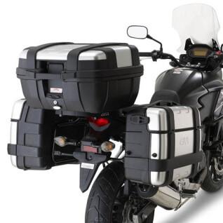 Soporte de la maleta lateral de la moto Givi Monokey Honda Cb 500 X (13 À 18)