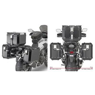 Soporte específico para la maleta lateral de la moto Givi Pl One Monokeycam-Side Honda Cb 500 X (19 À 21)