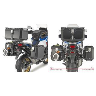 Soporte específico para la maleta lateral de la moto Givi Pl One Monokeycam-Side Honda Crf 1100L Africa Twin Adventure Sports (20)