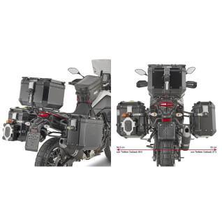 Soporte específico para la maleta lateral de la moto Givi Pl One Monokeycam-Side Yamaha Ténérè 700 (19 À 20)
