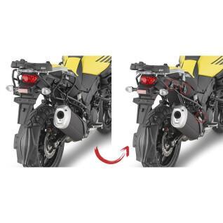 Soporte de maletas laterales para motos rápidas Givi Monokey Side Suzuki Dl 1000 V-Strom (17 À 19)