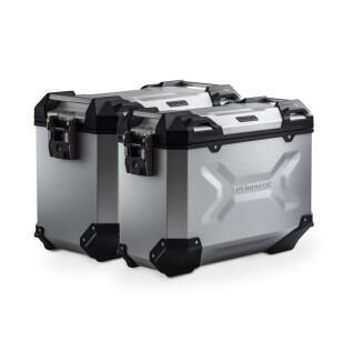 Kit de maletas laterales de aluminio para moto SW-Motech Trax ADV Tiger 1200 Rally Pro/GT/GT Pro