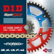 Kit de cadena de moto D.I.D Derbi 50 Senda R Classic Racer 01-02