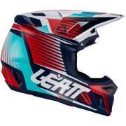 Kit de casco de moto con gafas Leatt 8.5 23