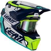 Kit de casco de moto con gafas Leatt 7.5 23