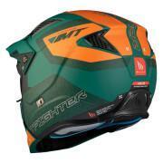 Casco de motocross monocasco convertible con mentonera desmontable MT Helmets Streetfighter Sv Totem C6 (Ece 22.06)
