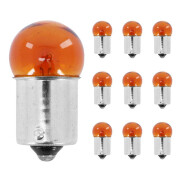 Caja de 10 bombillas halógenas intermitentes P2R 10W Bau15S Ry10W