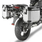 Soporte de la maleta lateral de la moto Givi Monokey Cam-Side Kawasaki Versys 650 (10 À 14)