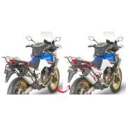 Soporte de maletas laterales para motos rápidas Givi Monokey Honda Crfd 1000L Africa Twin (18 À 19)