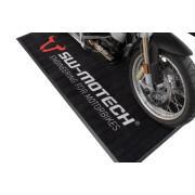 Alfombra rectangular para moto con inscripción SW-Motech